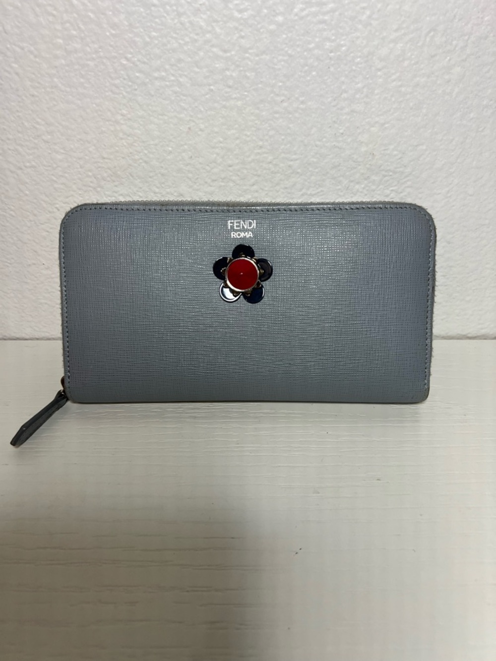 Fendi Roma Flowerland Continental Wallet